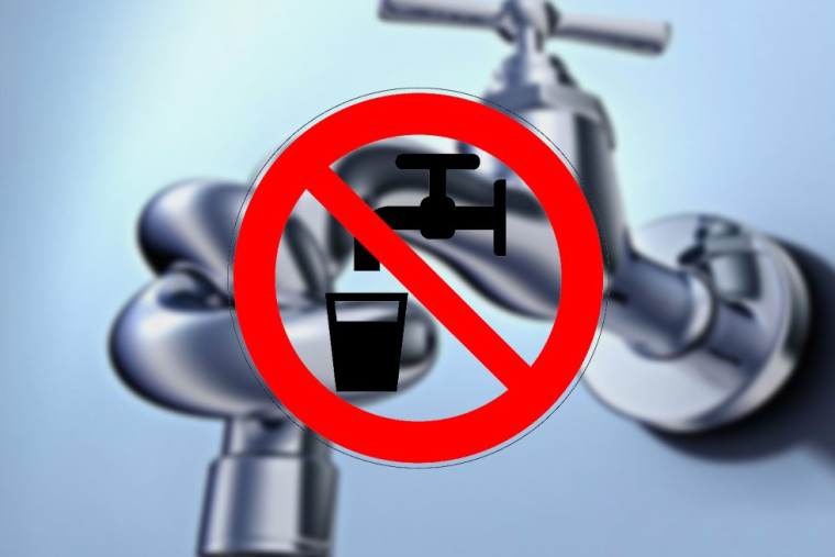 Отключение водоснабжения. Отключение водоснабжения.